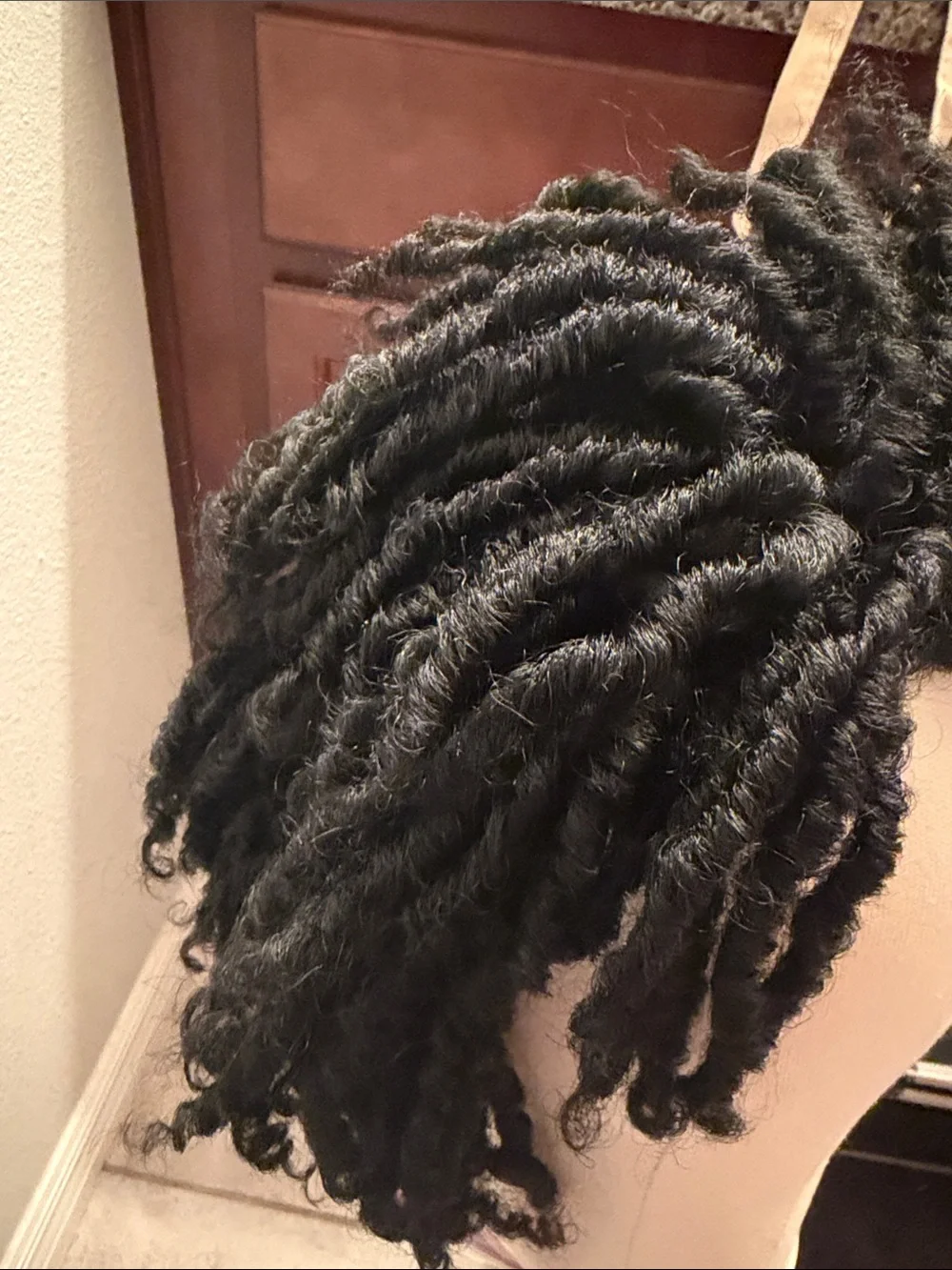Black Crochet Twist Wig — Women Hair